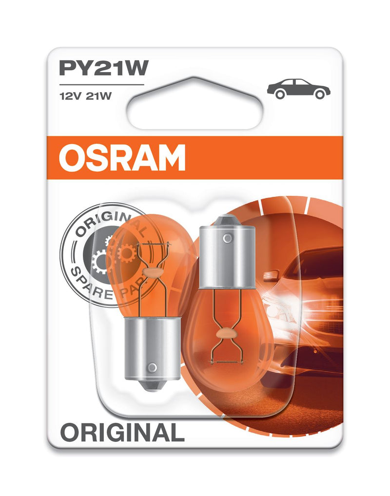 Osram Original Twinpack Bulbs - 581 Amber Indicator