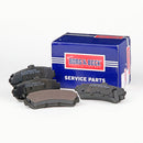 Borg & Beck Brake Pad Set - BBP1552 fits Nissan Almera +ABS 10/95-97