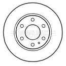 Borg & Beck Brake Disc Pair  - BBD4710 fits Iveco Daily (-ABS) 06-