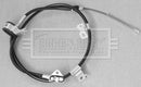 Borg & Beck Brake Cable- LH Rear - BKB3120 fits Suzuki Alto 10-