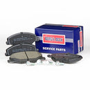 Borg & Beck Front Brake Pad Set - BBP2380 fits Skoda Fabia 1.2 12v 11/11-