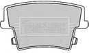 Borg & Beck Rear Brake Pad Set -BBP2168