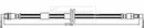 Borg & Beck Brake Hose  - BBH7992 fits BMW X3 E83 3.0SD,3.0D 06-11