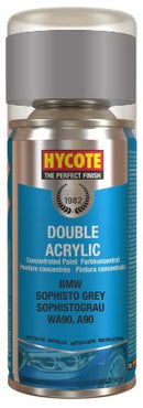 Hycote Double Acrylic BMW Sophisto Grey Metallic Spray Paint - 150ml