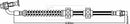 Borg & Beck Brake Hose  - BBH8067 fits GM Astra(J) GTC 2.0VXR 4/12-