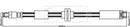 Borg & Beck Brake Hose  - BBH8612 fits FORD Focus II 2.5 RS 09-11