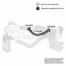 First Line Turbo Hose  - FTH1048 fits Fiat Ducato 2.5D/2.8TD 94-02