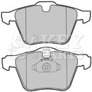 Key Parts Brake Pad Set - KBP2022 fits Ford Volvo Mondeo S80 V70 06-