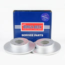 Borg & Beck Brake Disc Pair  - BBD5074 fits Audi A4 Quattro 94- rear