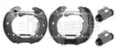 Borg & Beck Brake Shoe Kit  - BBS1153K fits Fiat Idea 1.2i, 1.4i 04-