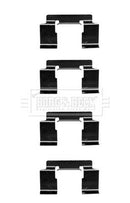 Borg & Beck Fitting Kit - Pads Part No -BBK1468
