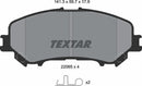 Nissan Renault, Brake Pad Set - Textar 2206501