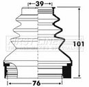 First Line Cv Joint Boot Kit  - FCB2890 fits Citroen C4,Peugeot 307,407,607