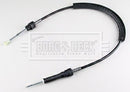 Borg & Beck Gear Control Cable  - BKG1249 fits Golf V, Beetle, Passat 06/14