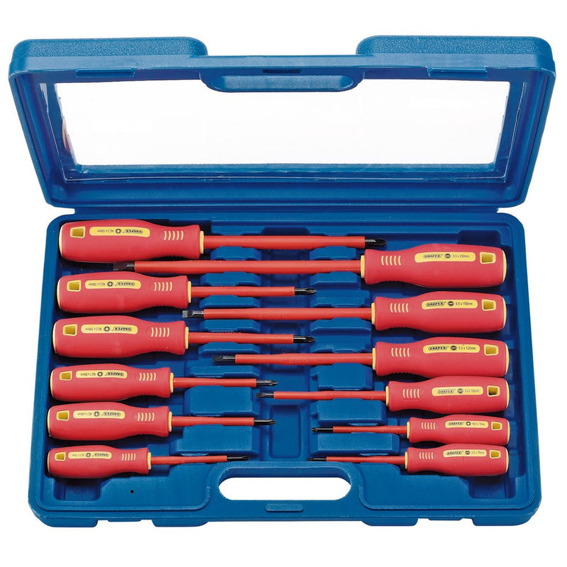 Fully Insulated Screwdriver Set (12 Piece)