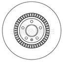 Borg & Beck Brake Disc Single  - BBD5992S fits Audi A6,A7 03/11-