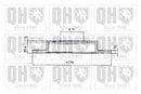 Quinton Hazell Brake Disc - BDC4614