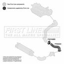 First Line Turbo Hose  - FTH1221 fits Alfa Romeo Giulietta 1.4 2010-