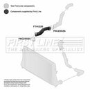 First Line Turbo Hose  - FTH1230 fits VAG Tiguan 2.0TSi