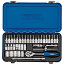 1/4" Sq. Dr. Metric Socket Set in Metal Case (38 Piece)