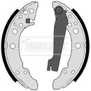 Borg & Beck Brake Shoes  - BBS6379 fits VW Lupo 1.2TDi 99-05(-ABS)