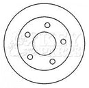 Key Parts Brake Disc Pair  - KBD4304 fits Nissan Primera (P12) 02-