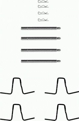 Textar Brake Pad Fitting Kit - 82014200