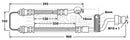 Borg & Beck Brake Hose  - BBH7466 fits Kia Cerato 04-