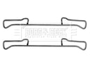 Borg & Beck Fitting Kit -  Pads  - BBK1178 fits Daewoo, Opel, Vauxhall