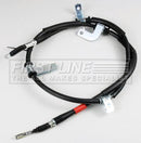 First Line Brake Cable Rear LH - FKB3832 fits Santa Fe 2wd less Electric H/B 06-