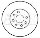 Key Parts Brake Disc Pair  - KBD4393 fits Vauxhall Meriva 1.6 16v, 1.8 0