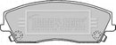 Borg & Beck Front Brake Pad Set -BBP2167