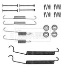 Borg & Beck Fitting Kit - Shoes Part No -BBK6290