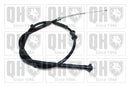 QH Left Rear Brake Cable 1425mm - BC3977