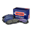 Borg & Beck Front Brake Pad Set - BBP2282 fits Nissan Juke 1.5 dCi,1.6 10/10-