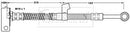 Borg & Beck Brake Hose  - BBH7035 fits Hyun Getz 1.1,1.3,1.4,1.5,1.6