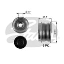 Gates DriveAlign Overrunning Alternator Pulley - OAP7100
