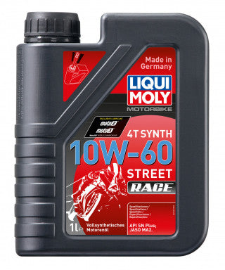 Liqui Moly-Motorbike 4T Synth 10W-60 Street Race 1ltr