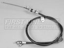 First Line Brake Cable- RH Rear - FKB3766 fits PSA C1,108, Toyota Aygo 07/14-