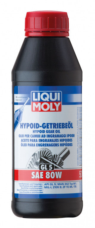 Liqui Moly - Hypoid Gear Oil (GL5) SAE 80W  1l