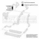 First Line Turbo Hose  - FTH1513 fits VAG,Ford Galaxy,Golf 1.9TDi