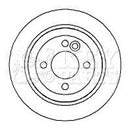 Key Parts Brake Disc Pair  - KBD4257 fits BMW Mini one 00-