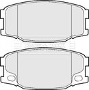 Borg & Beck Brake Pad Set - BBP2158 fits Mitsubishi Canter