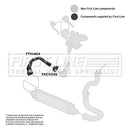 First Line Turbo Hose  - FTH1404 fits GM Corsa 1.3DTH 07-