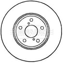 Borg & Beck Brake Disc Pair  - BBD4809 fits Lexus LS430 00-06