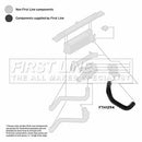 First Line Turbo Hose  - FTH1294 fits Ford Transit V184 (RWD)