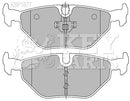 Key Parts Brake Pad Set - KBP1677 fits BMW 3 Series E46/Z3/Saab
