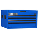 Carlyle 1500 Series 41 inch 4-Drawer, Top Chest Toolbox - Blue