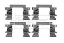 Borg & Beck Fitting Kit -  Pads  - BBK1472 fits Ford Ranger III 04/11-