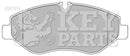 Key Parts Brake Pad Set - KBP1974 fits Mercedes Sprinter 06-